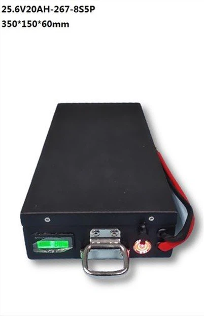Batri LiFePo4 25.6V 20Ah